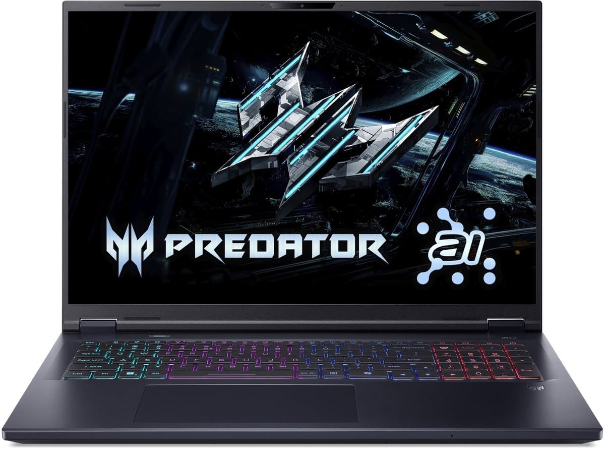 Acer Predator Helios Neo 18 AI PHN18-72-744F - Gaming Laptop - 18 inch 240Hz - Core Ultra 7 - 16GB - 512GB - RTX5070
