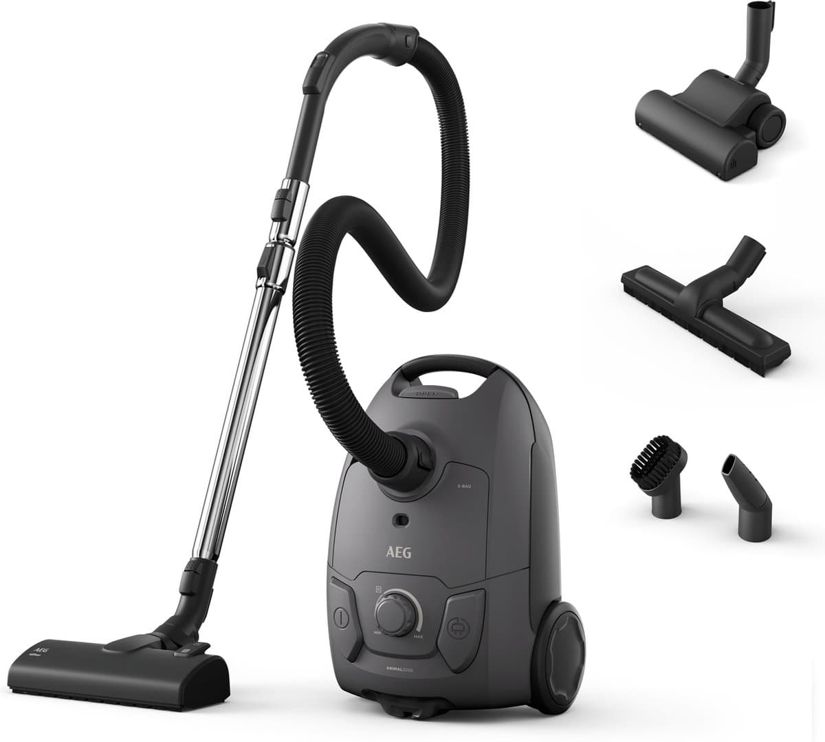 AEG AB51A4DG Animal 5000 - Stofzuiger met zak - Dierenhaar