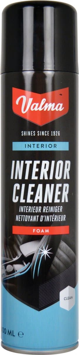Valma Interieurreiniger – Schuimreiniger voor auto-interieur – Verwijdert vuil en vlekken – Geschikt voor leer en kunststof - 400ml
