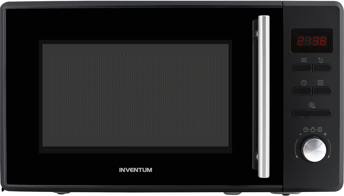 Inventum MN207SB Solo magnetron - 20L - 800W - 8 kookprogramma's - Display - Ontdooifunctie - Zwart