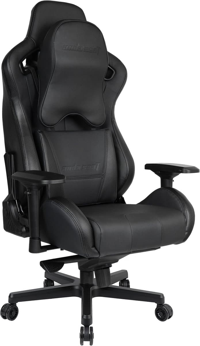 AndaSeat Kaiser 2 Pro Premium Extra Large Gaming Chair - Black (Large Pillow)