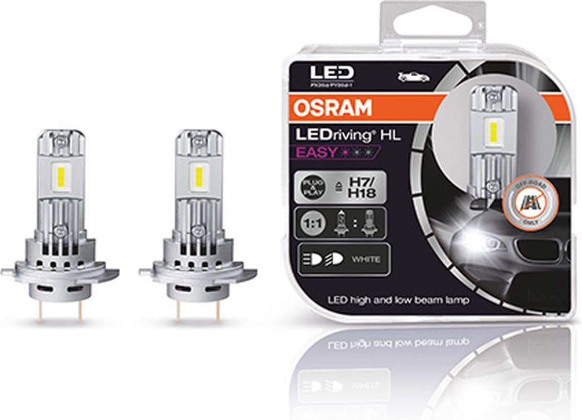 Osram LEDriving HL EASY H7/H18 64210DWESY