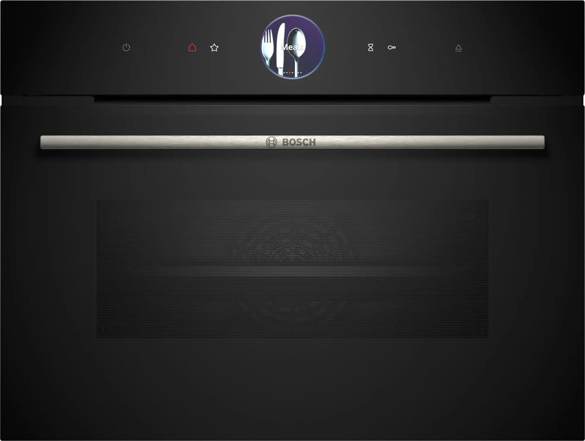 Bosch CSG7364B1 - Serie 8 - Inbouwoven - Stoomoven - 47L - 60 x 45 cm - Air Fry-functie - TFT-display