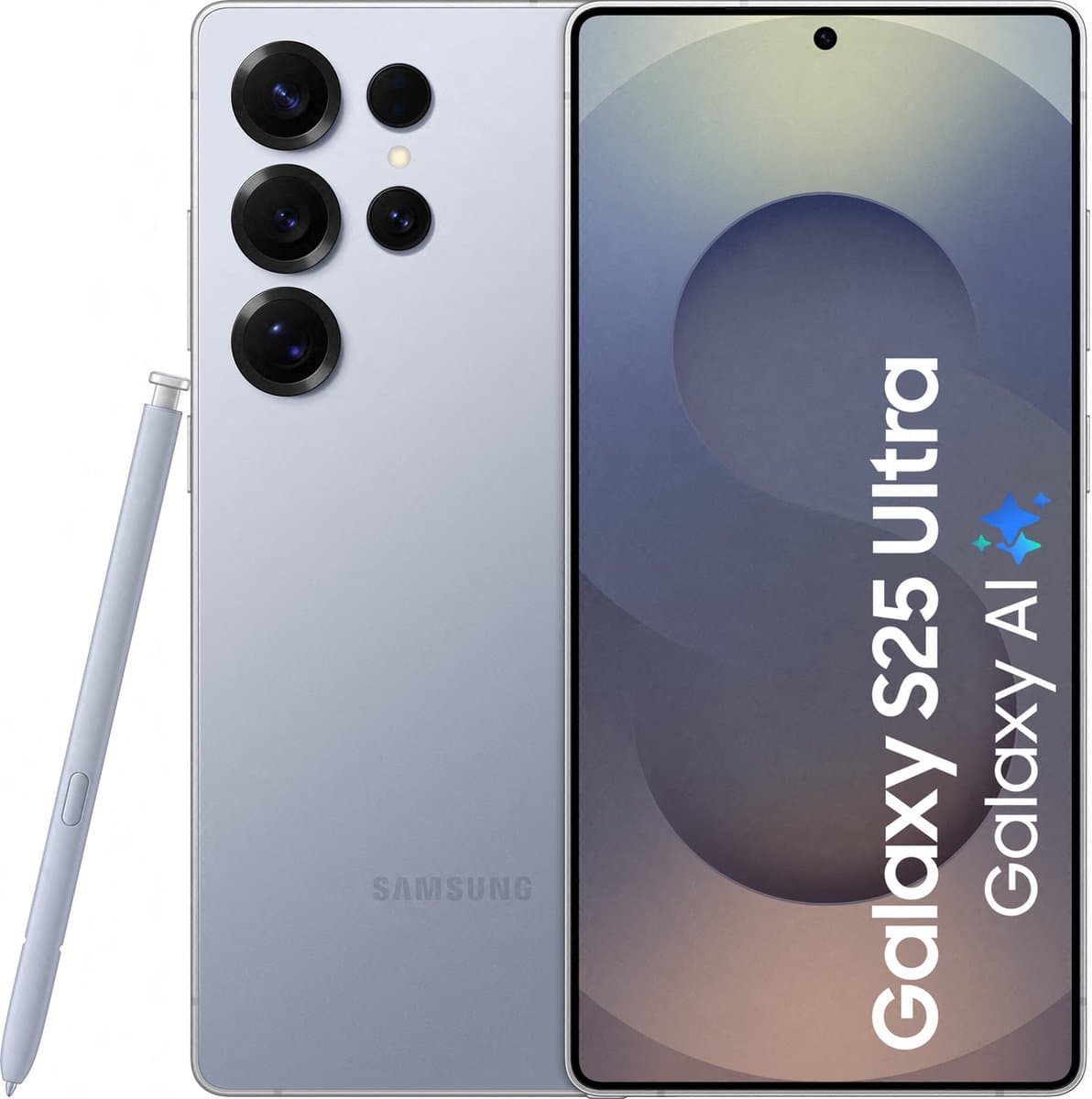 Samsung Galaxy S25 Ultra 5G - 256GB - Titanium Silver Blue
