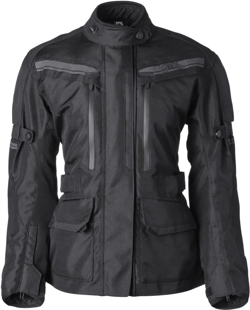 gms Gear Neo WP Heren Zwarte Waterdichte Textiele Motorjas - Maat M - Jas
