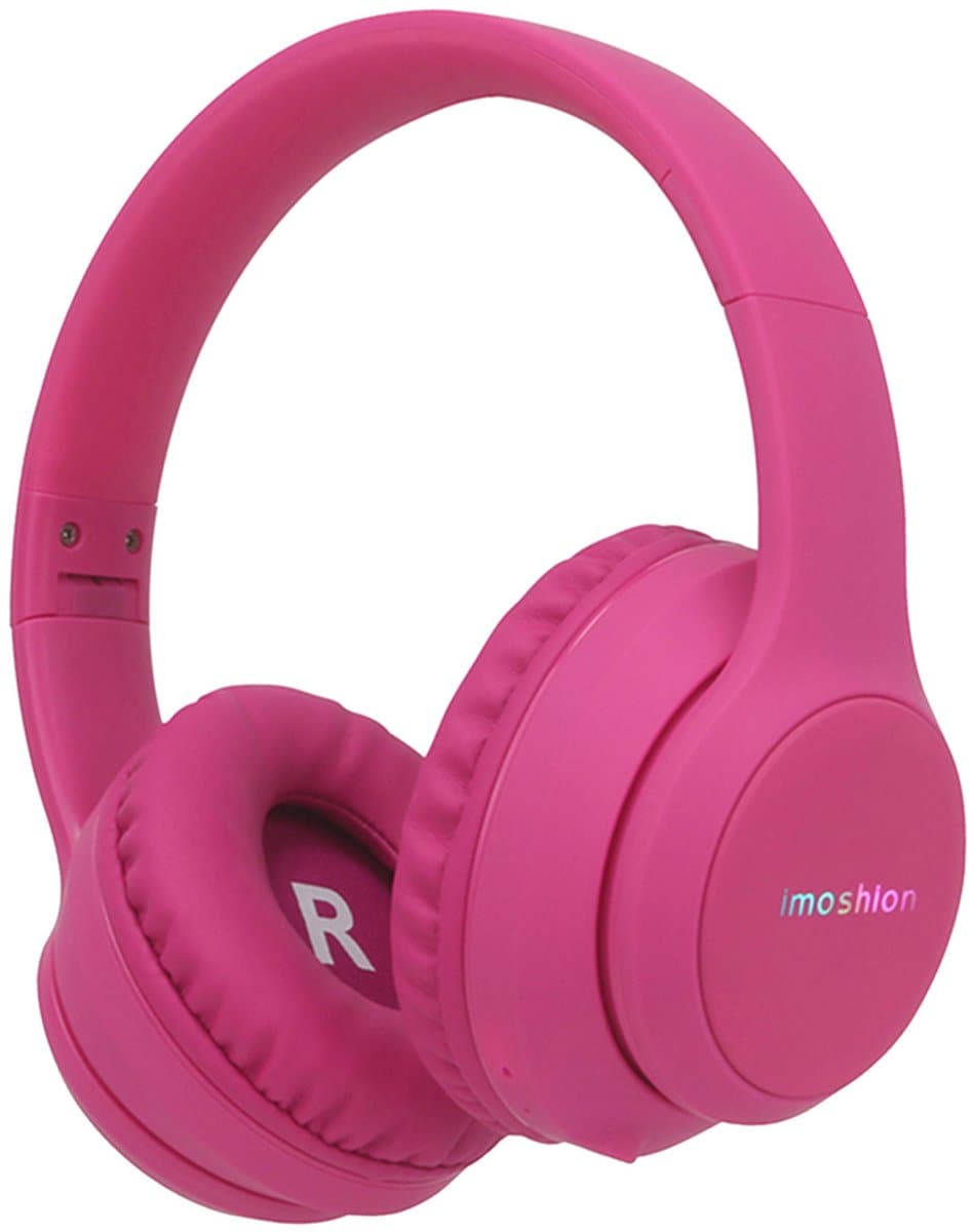 imoshion Kinder Koptelefoon LED - Bluetooth en Decibelbegrenzer - Draadloze Koptelefoon Kinderen