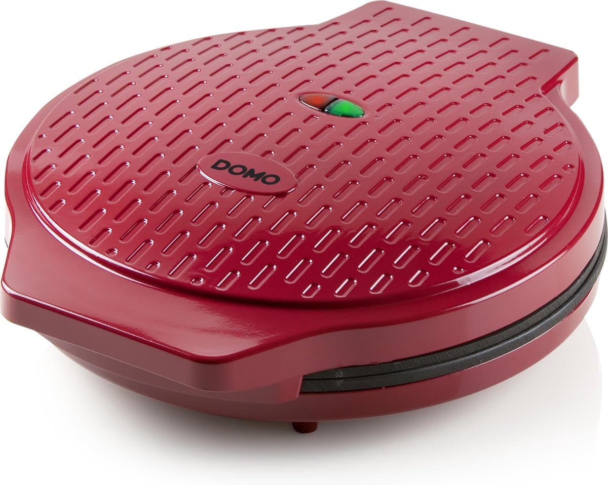 DOMO DO9177PZ Pizzamaker 'My Express' - Pizza Oven - Ø 30 cm - 1450 W - Rood