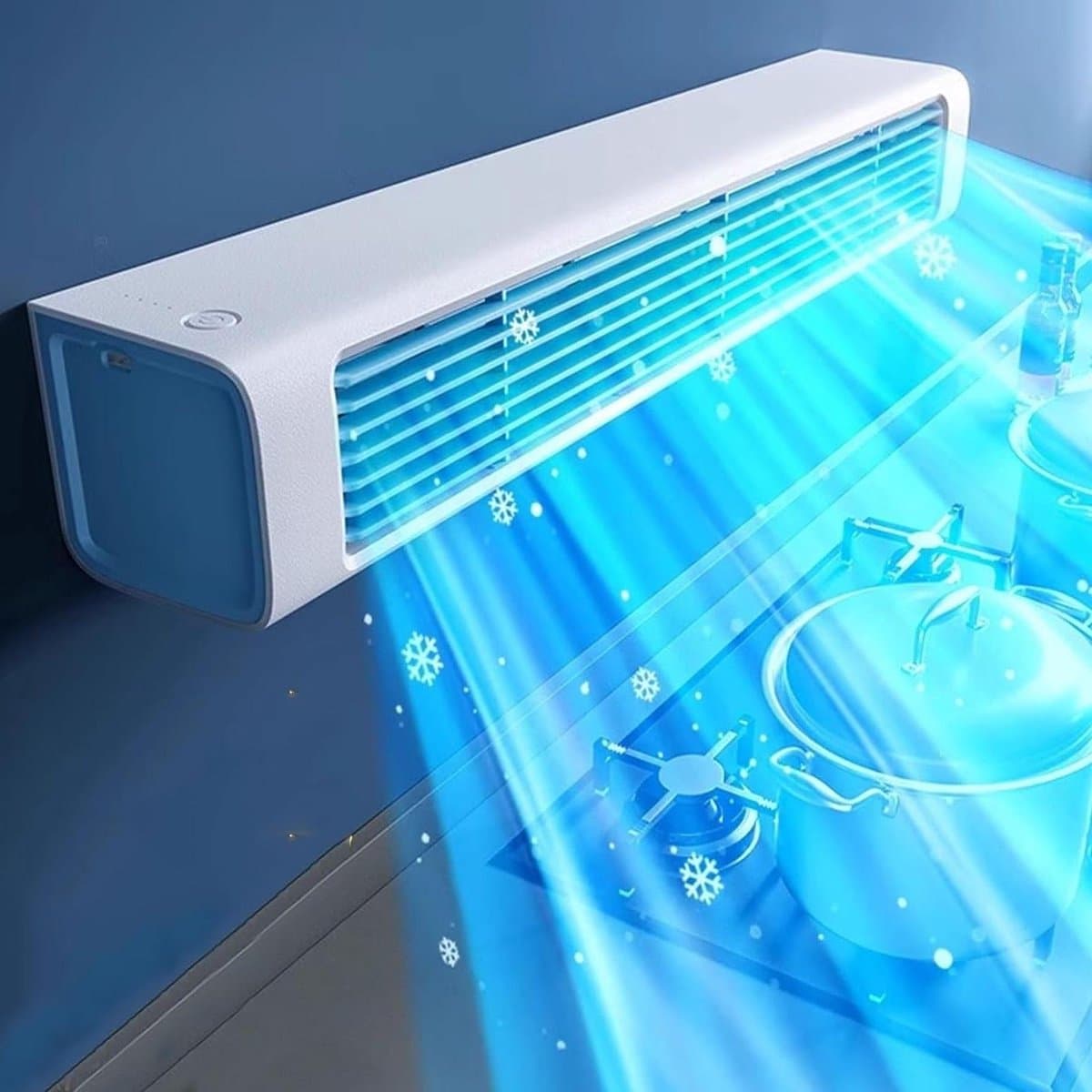 Draagbare Airco - Mini Koeler - Ruimte Koeling - Geen Raam Nodig - 3 Snelheden - Wit