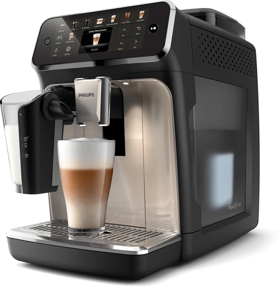 Philips 5500 series LatteGo EP5547/90 - Volautomatische Espressomachine - 20 koffierecepten - Keramische molen - Aquaclean filter