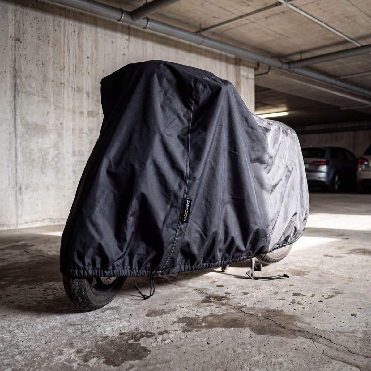 Maxxcovers Motorhoes / Scooterhoes - Zwart- Maat XL - Waterdicht - A-kwaliteit - Voor Buiten
