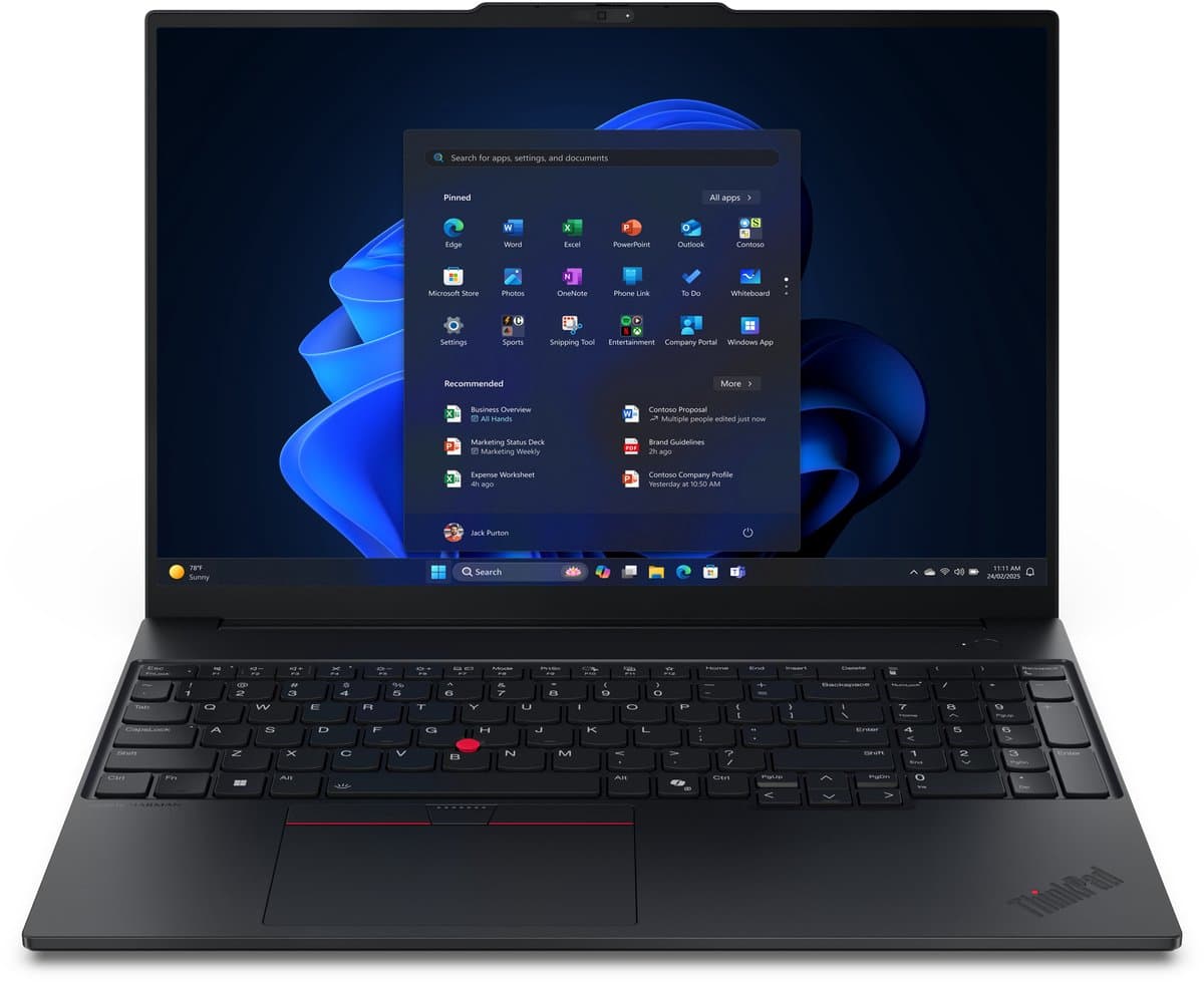 Lenovo ThinkPad E16 Gen 3 (Intel) - Zakelijke Laptop - 16 inch - Core Ultra 5 - 16GB/512GB - Windows 11 Pro