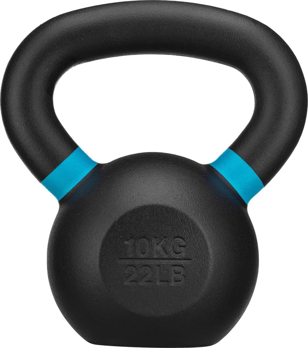 Gymtek® Kettlebell Dumbbell - 10kg Gewicht - Halter voor Thuisgymnastiek, Fitness, Pilates, Krachttraining