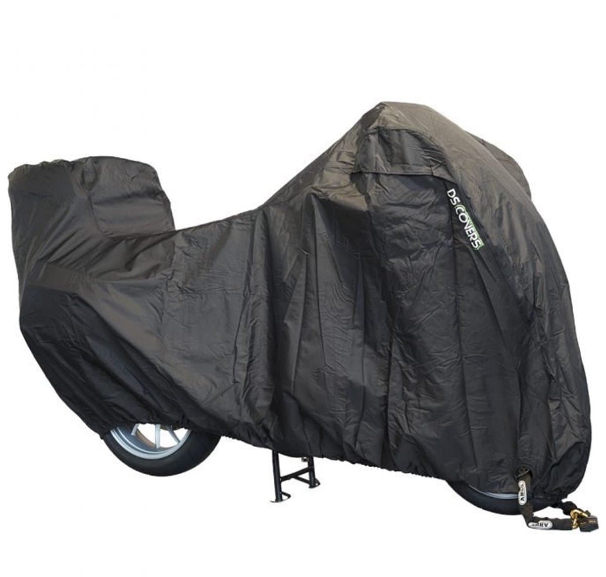ALFA Motorhoes Buiten – Waterdichte Motor Cover – Regen- & Weerbestendig – Met Topkoffer – Maat XL – DS COVERS