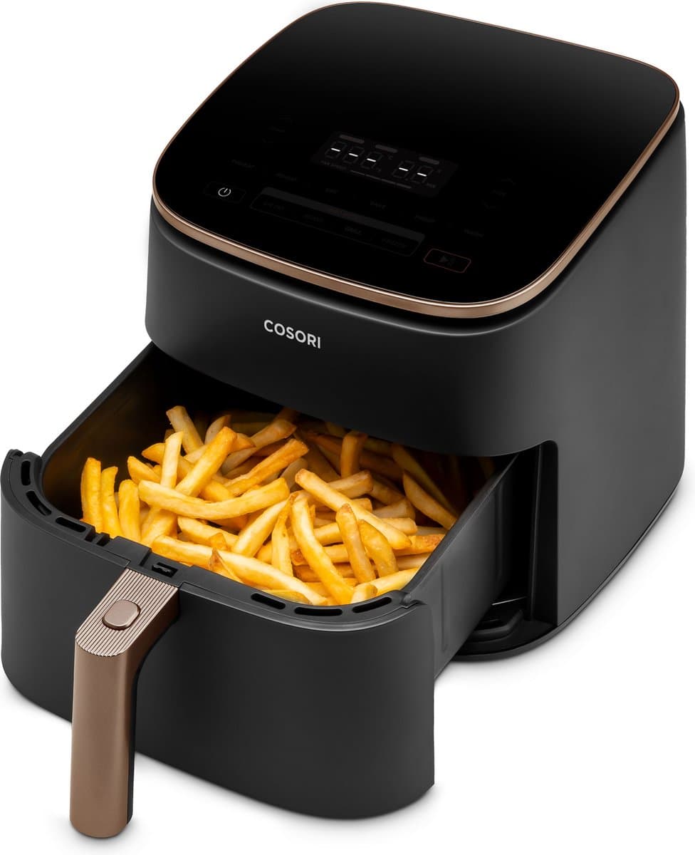 Cosori TurboBlaze – Airfryer XXL – 6L – 9 Programma’s – 30–230°C – Snelle DC Motor