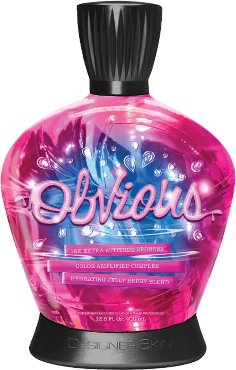 Designer Skin ® Obvious - Zonnebank - Zonnebankcreme - Zonnebank creme - Bronzer - Gelaatsbruiner - 400 ML
