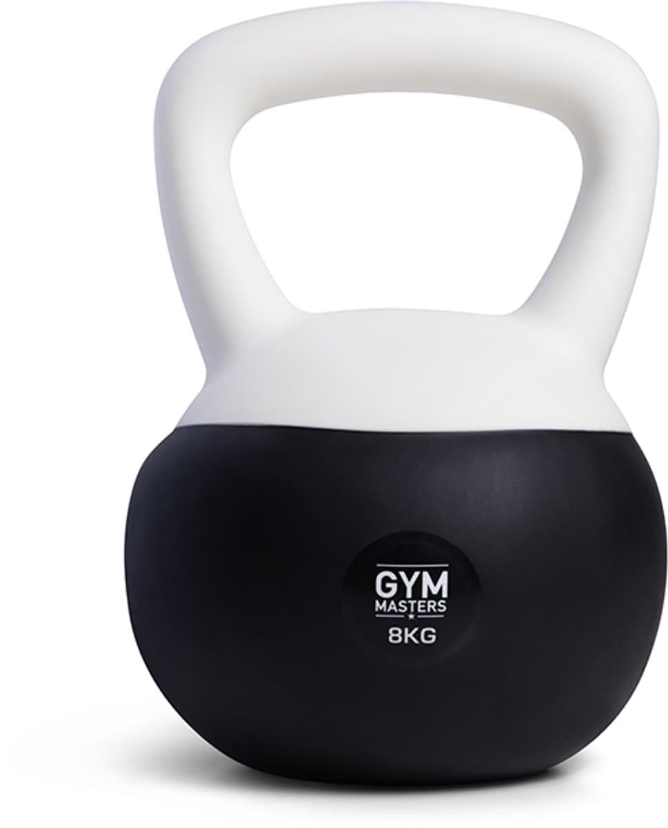 Gym Masters - Zachte Kettlebell 8 kg - Premium - kettle - kettlebell - weights - kettlebell set - gewichten 8 kg - kettlebells set - fitness gewichten kettlebell