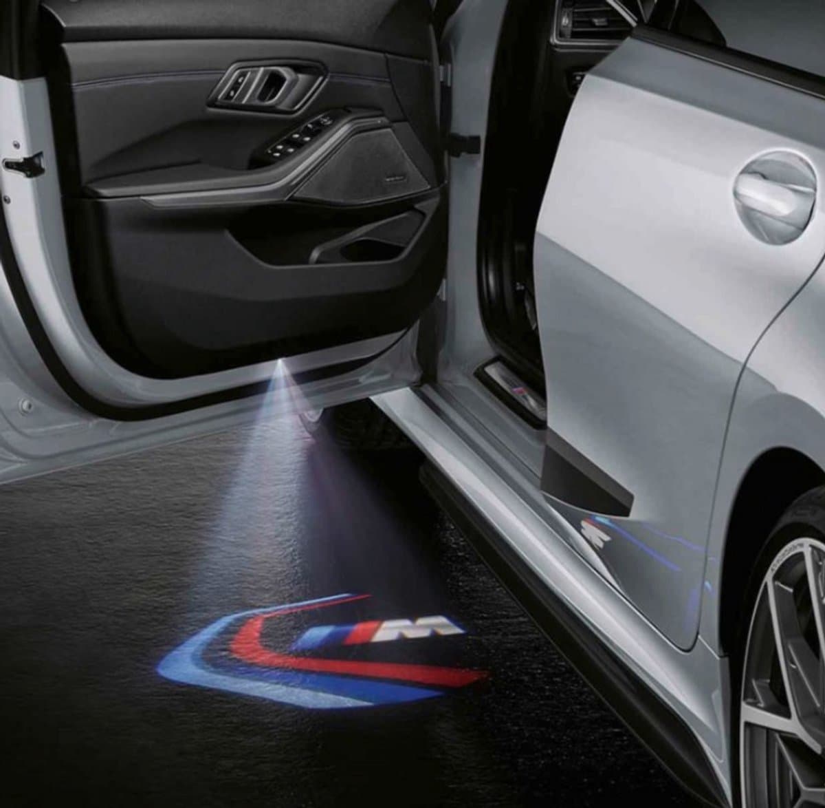 Instapverlichting LED – Geschikt voor BMW – M Racetrack Logo – Plug & Play – Set van 2 – Luxe Autodeur Projector