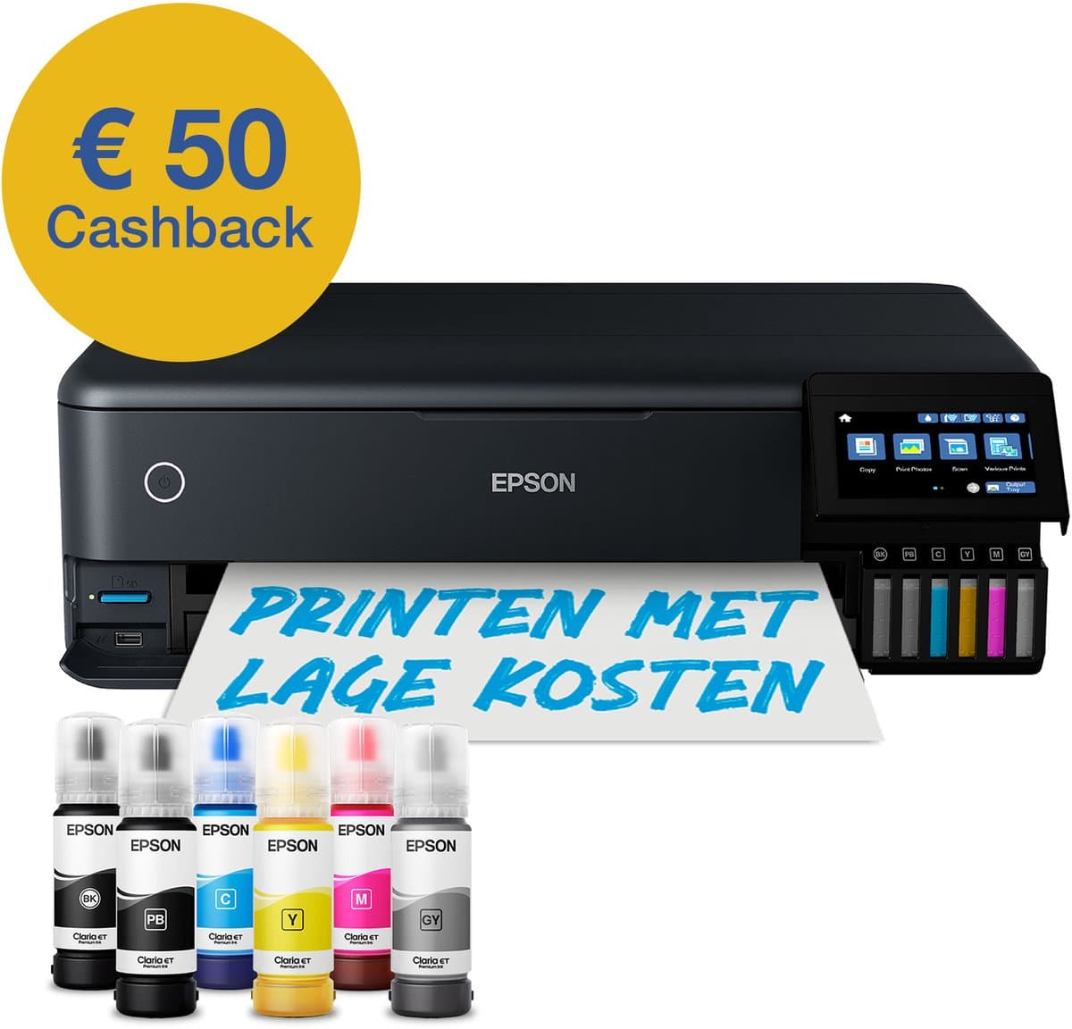 Epson EcoTank ET-8550 - All-in-One Inkttank Printer - Inclusief tot 3 jaar inkt