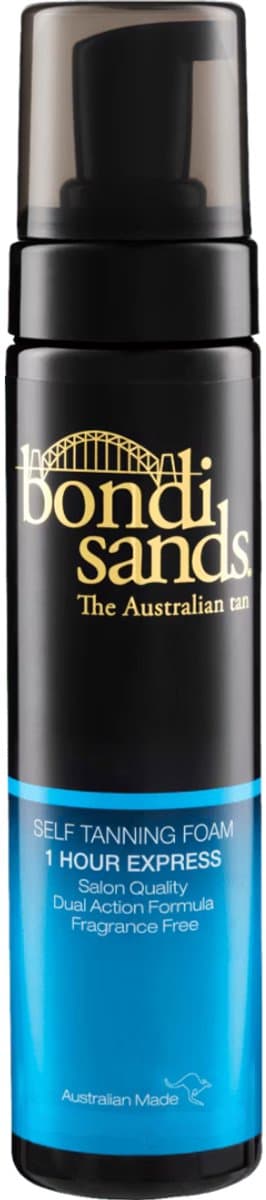 Bondi Sands Self Tanning Foam 1 Hour Express – 150 ml – Sneldrogende Zelfbruiner voor een Natuurlijke Teint