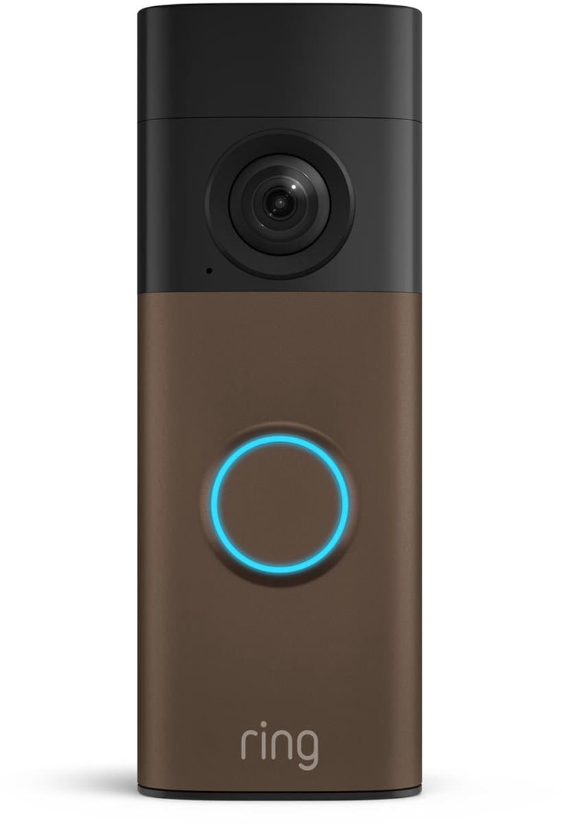 Ring Videodeurbel op batterij (nieuwste generatie) - Matte Mocha - 2K video
