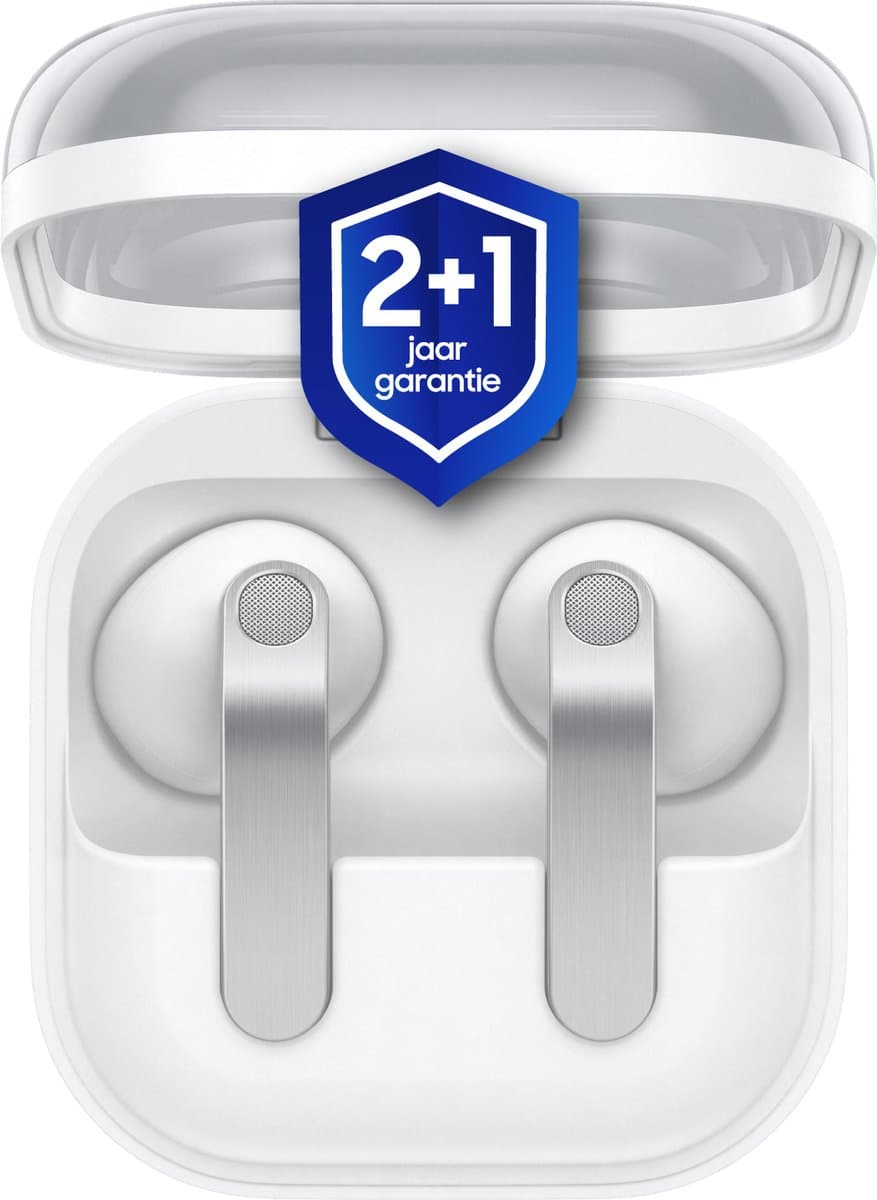 Samsung Galaxy Buds4 - Wit + 1 jaar extra garantie