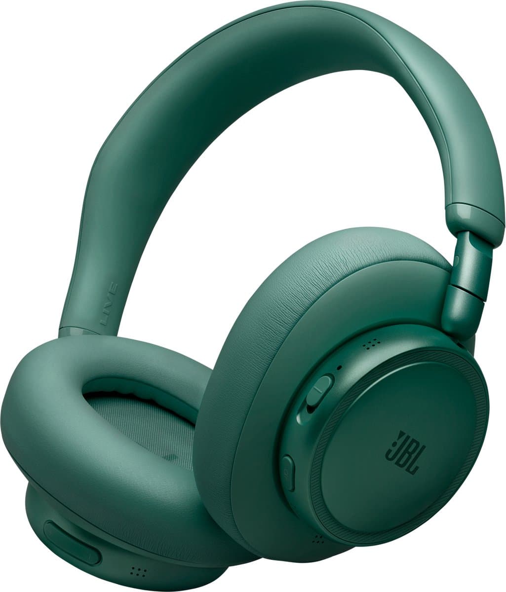 JBL Live 780NC - Draadloze Noise Cancelling Koptelefoon - Bluetooth Over-Ear - 80 uur batterij - Hi-Res Audio - Multipoint - JBL Signature Sound - Groen