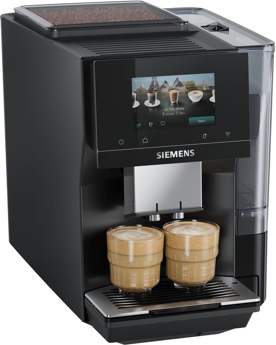 Siemens EQ700 iAroma TP723E09 - Volautomatische espressomachine - Piano zwart