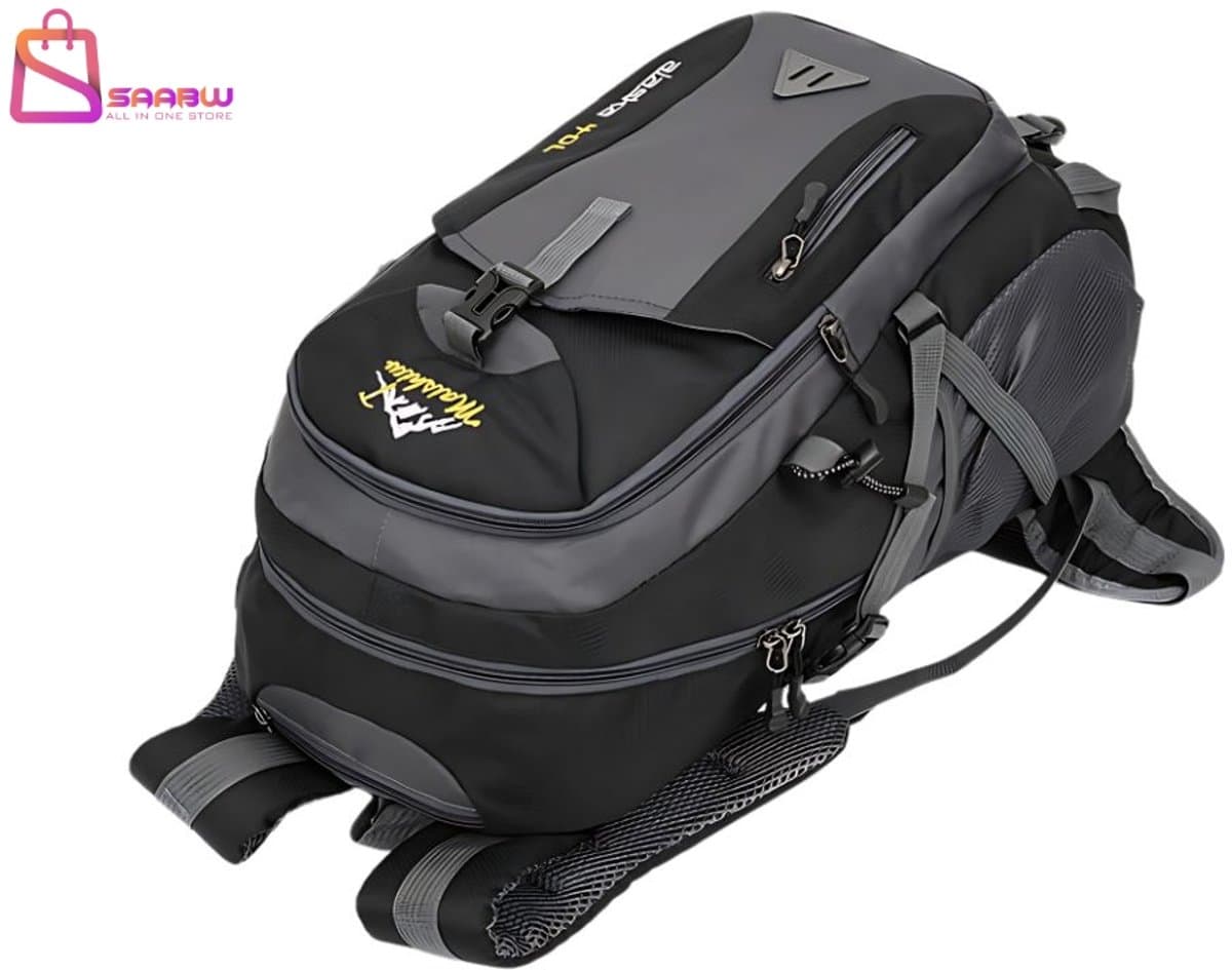 SAABW Rugzak 40L – Zwarte Hiking backpack organizer – Waterafstotend rugzakken – rugzak dames – trekrugzak – rugzak heren – Outdoor, Reizen & Kamperen – 76171
