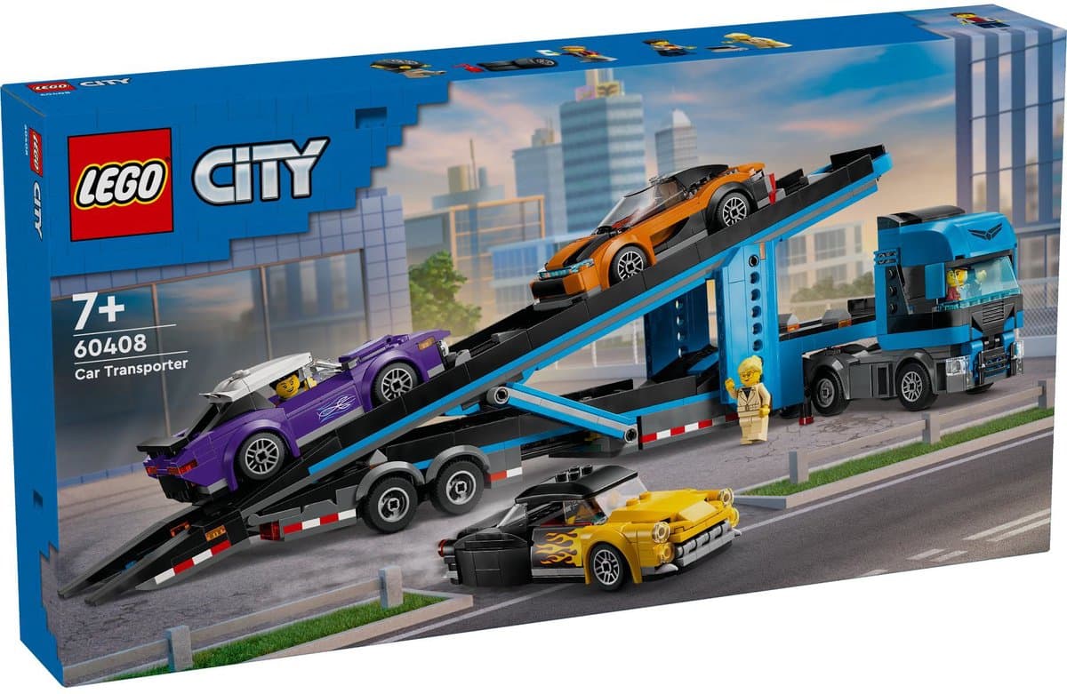 LEGO City Transportvoertuig met sportauto's 60408