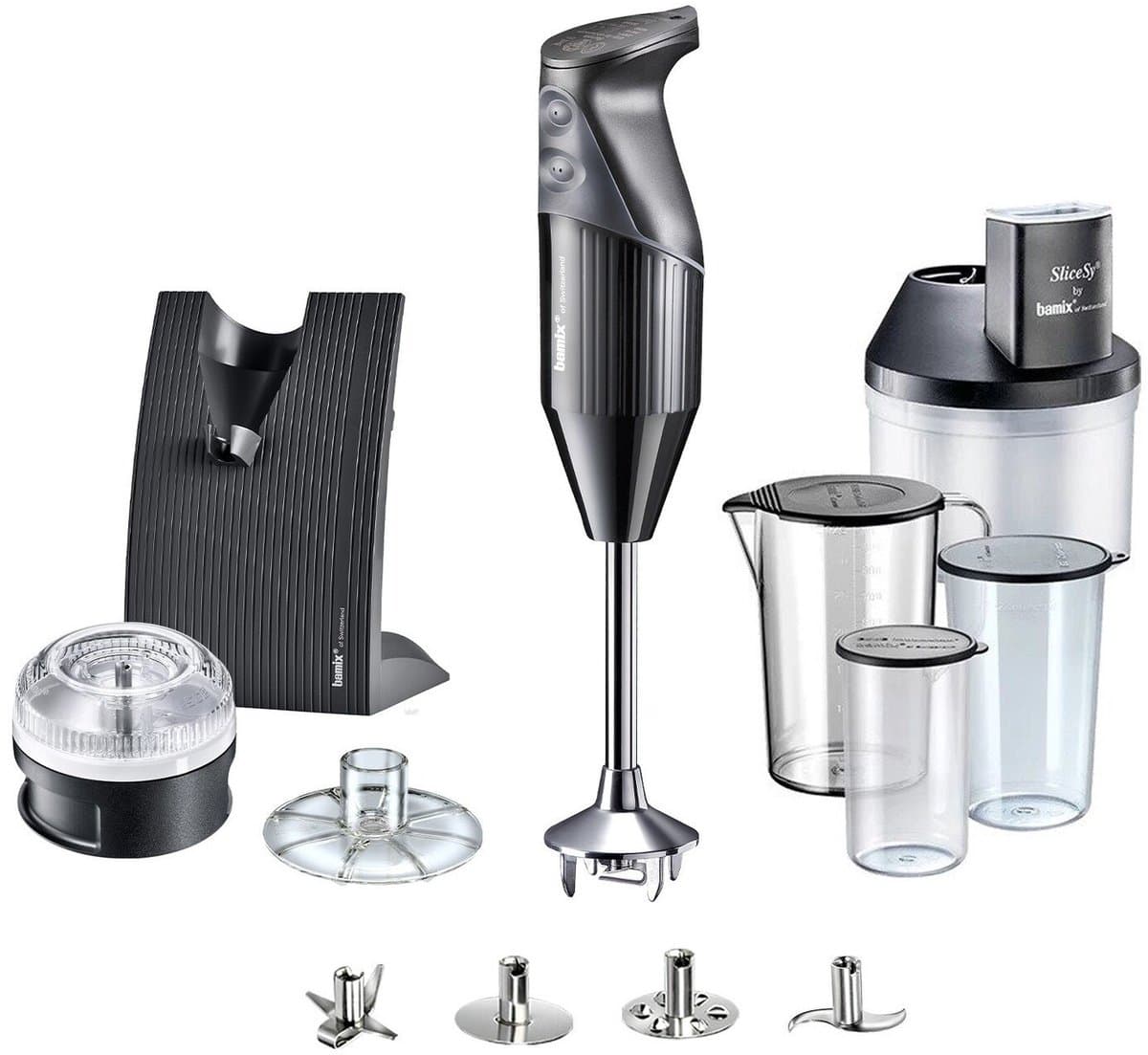 Bamix Staafmixer Set - 250 W - Zwart - Superbox M250