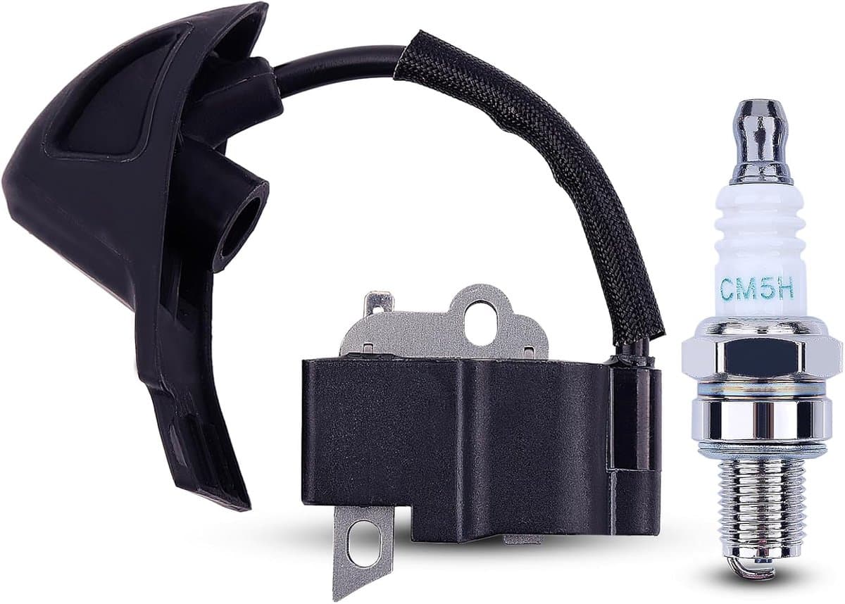 Geschikt voor Ontstekingsspoelmodule met bougie voor Stihl bladblazer BG56 BG86 BG56C BG86C SH56 SH86 Vervang 4241-400-1302 4241 400 1307 4241-400-1306