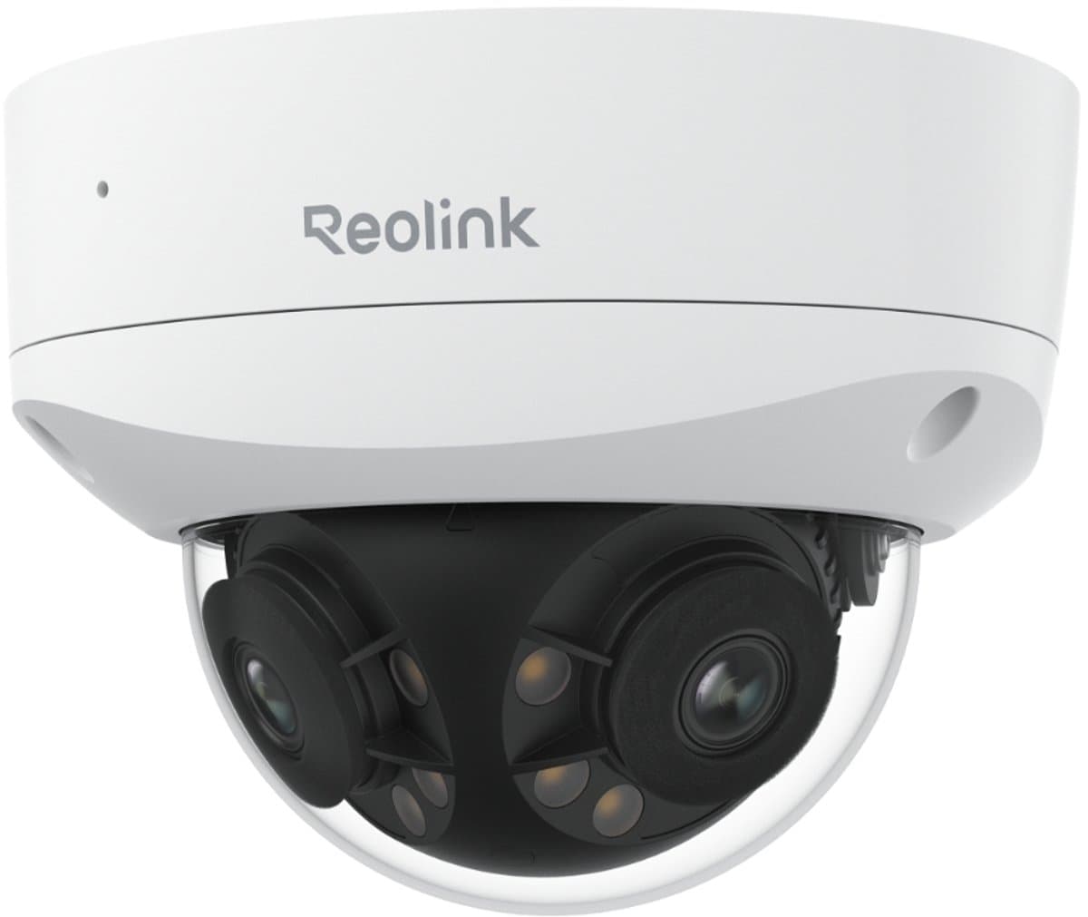 Reolink 4K 8MP UHD IK10-vandalismebestendige PoE IP-camera met 180° panoramisch gezichtsveld met Spotlight, Duo 2V PoE