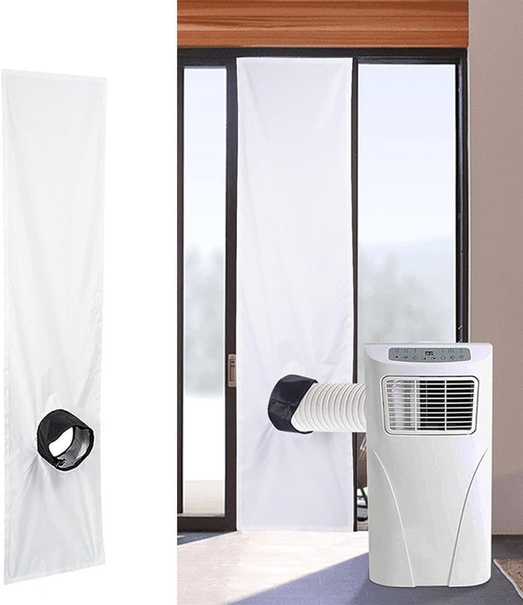 Raamafdichting - Draagbare airconditioner raamafdichting - Airco Raamafdichtingskit - 200cm - Toepasbaar op Schuifdeuren - Universele raamafdichting - sluiterafdichting - mobiele airconditioning raamkit