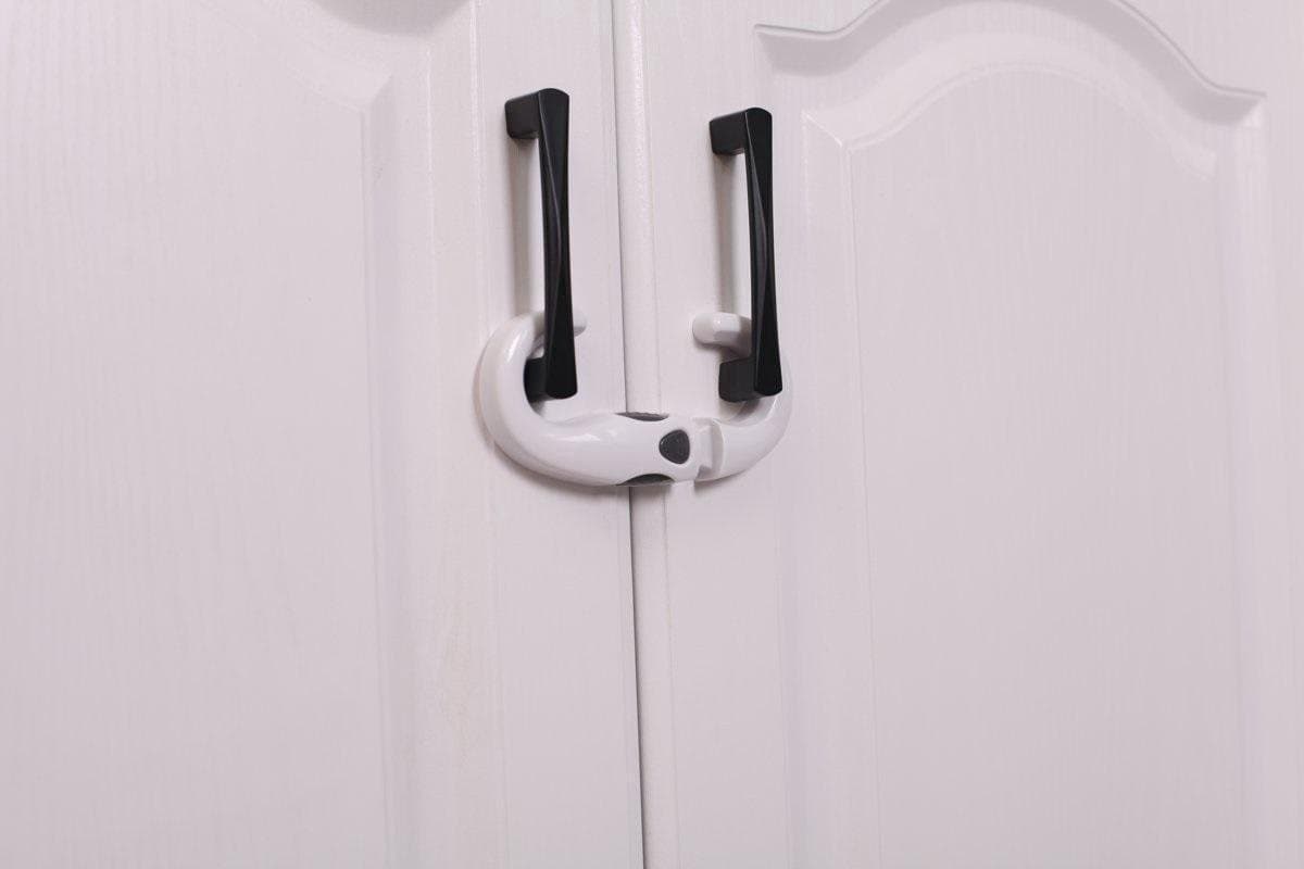 Kinderbeveiliging - kinderslot kasten deuren - kinder beveiliging - mini slot - kinder slotjes - kinder veiligheid - kinder veiligheidsslot - baby lock - babyslot - veiligheidsslot - deurbeveiliging - baby slot - kinder slotjes - lade slot