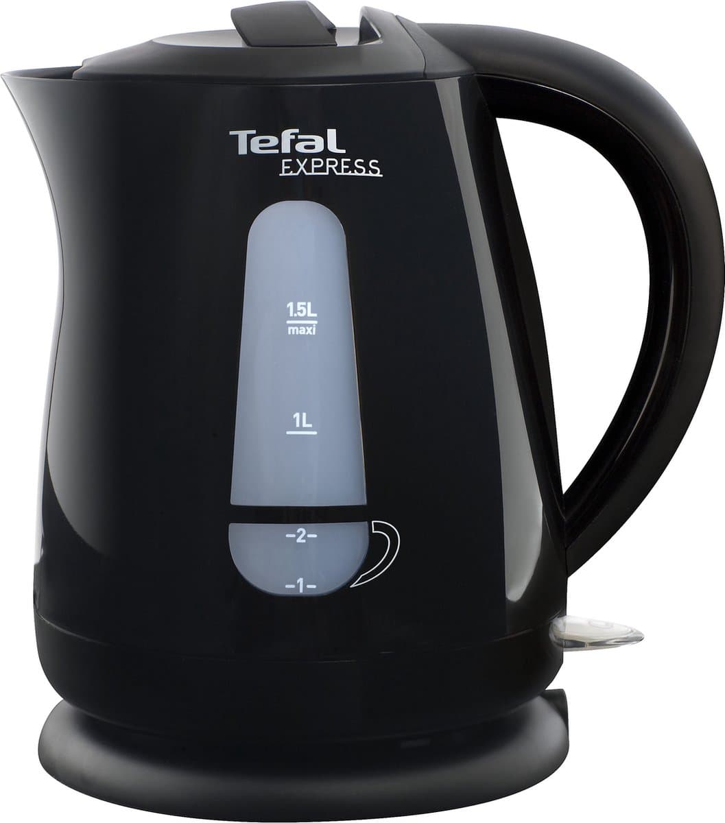 Tefal Express KO2998 - Waterkoker - 1.5L - Compact - RVS - Zwart