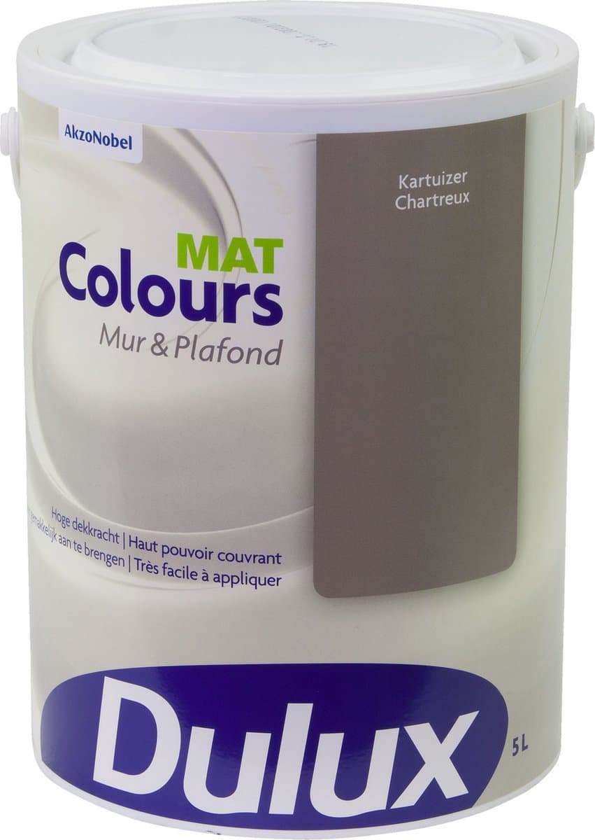 Dulux Colours Mur & Plafond Mat - Kartuizer - 5 L