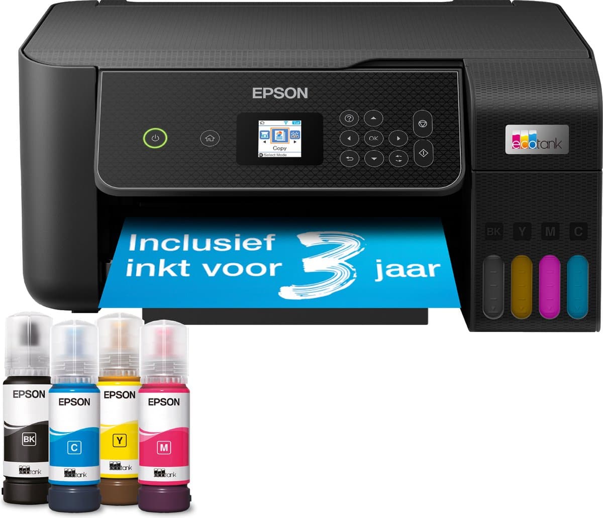 Epson EcoTank ET-2871 - All-in-One Inkttank Printer - Zwart