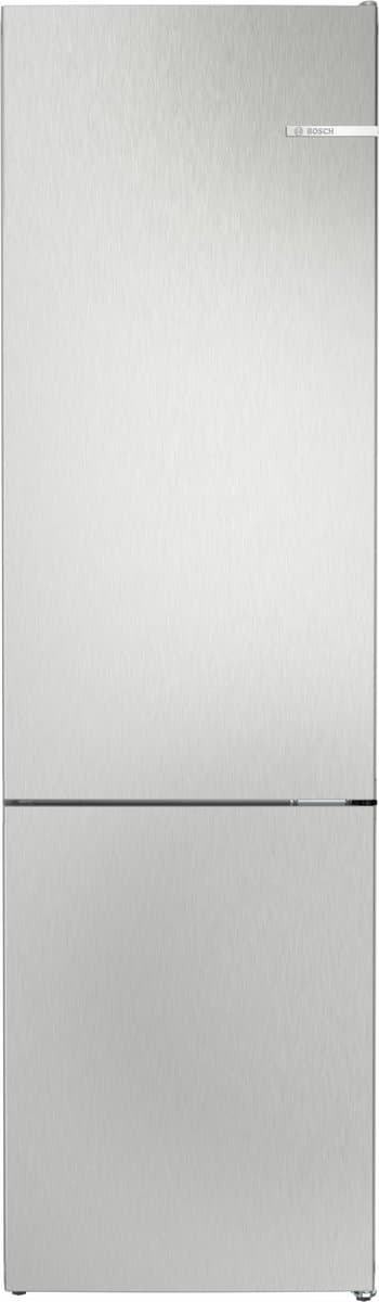 Bosch KGN392LBF - Serie 4 - koel-vriescombinatie - Total No Frost - nooit meer ontdooien- RVS - Zeer stil -Energielabel B - VitaFresh XXL 0°C: houd etenswaren langer vers met extra ruime vershoudlades