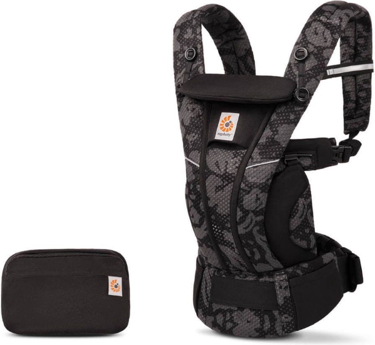 Ergobaby Draagzak Omni 360 - Breeze - Onyx Blooms
