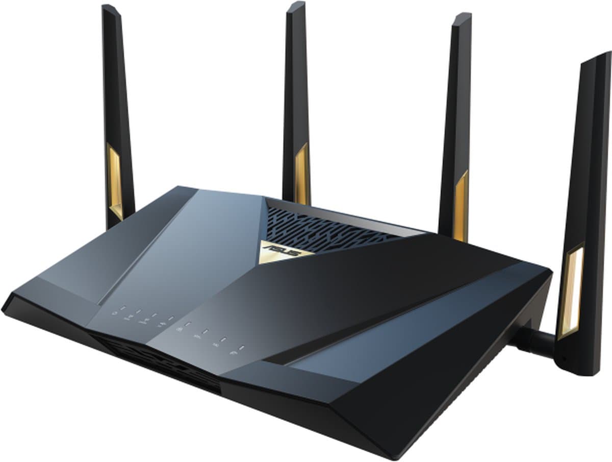 ASUS RT-BE88U - Router - WiFi Versterker Dual-band - WiFi 7 - 7200 Mbps - 10G Poort - SFP+