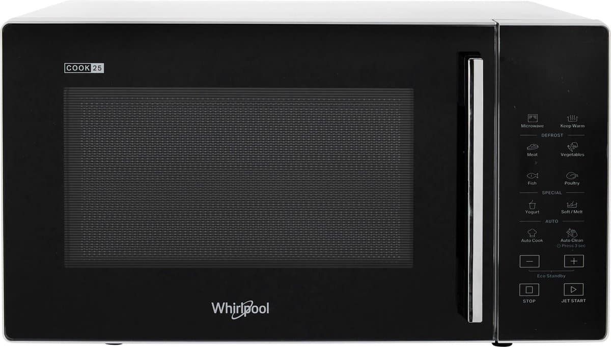 Whirlpool MWP 251 SB - Solo Magnetron - Zilver/Zwart