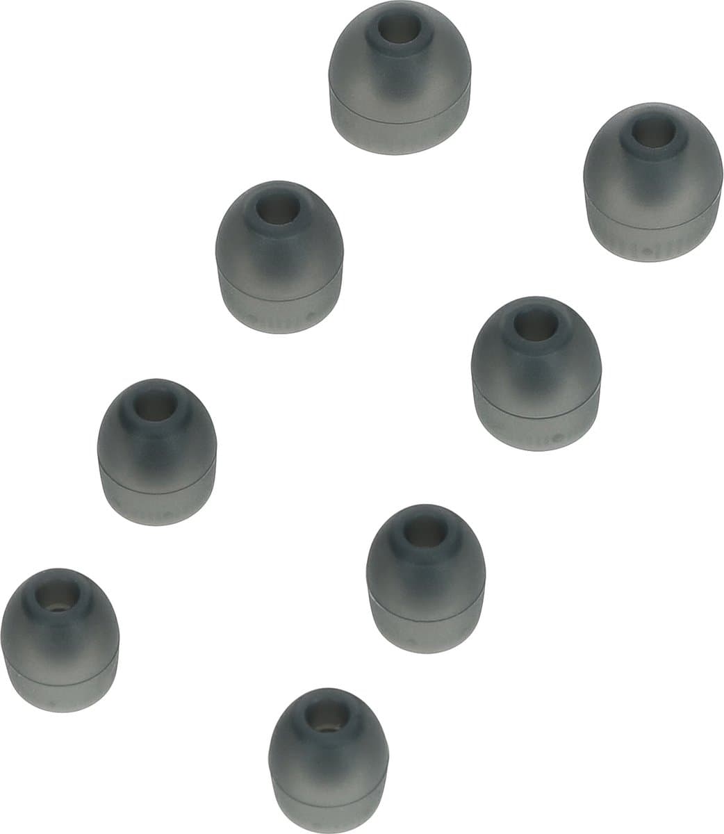 kwmobile 8x Reserve covers voor oordopjes geschikt voor Sony WF-1000XM3 / WF-SP900 / WF-SP510 - 4 maten - Silicone dopjes voor in-ear headphones