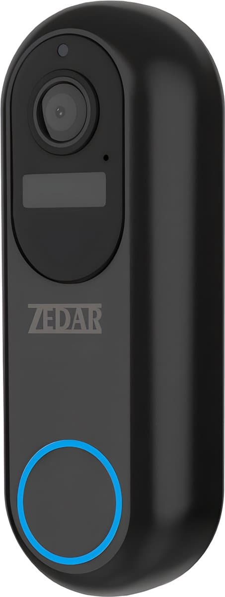 Video Deurbel - Inclusief Binnenbel & SD-kaart(32GB) Vast stroom of Batterijen - 2K Ultra HD - WiFi - T-ring geluid - Zonder abonnement - Video deurbel met Camera