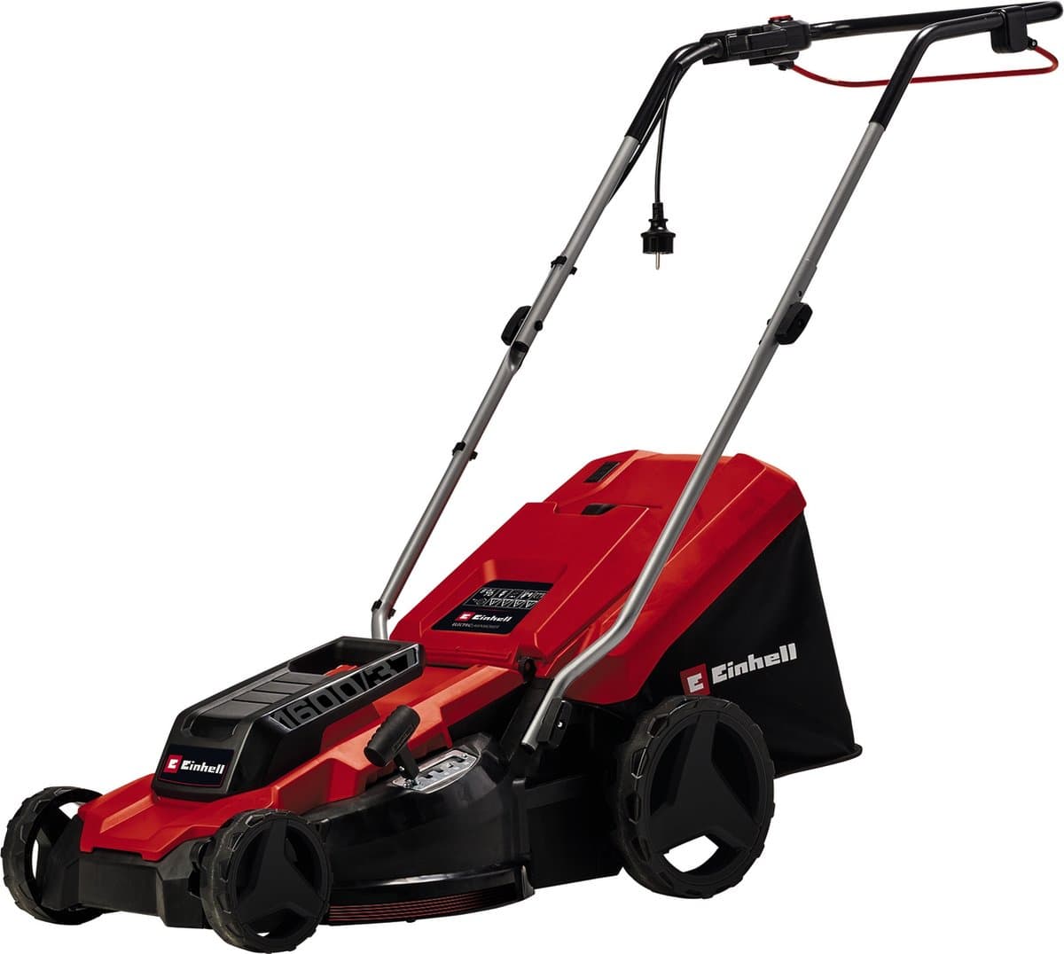 Einhell Elektrische Grasmaaier GC-EM 1600/37 - 1600 W - Maaibreedte: 37 cm - 38 L opvangbak - Aanbevolen gazonoppervlakte: tot 700 m² - Maaihoogte: 20-60 mm