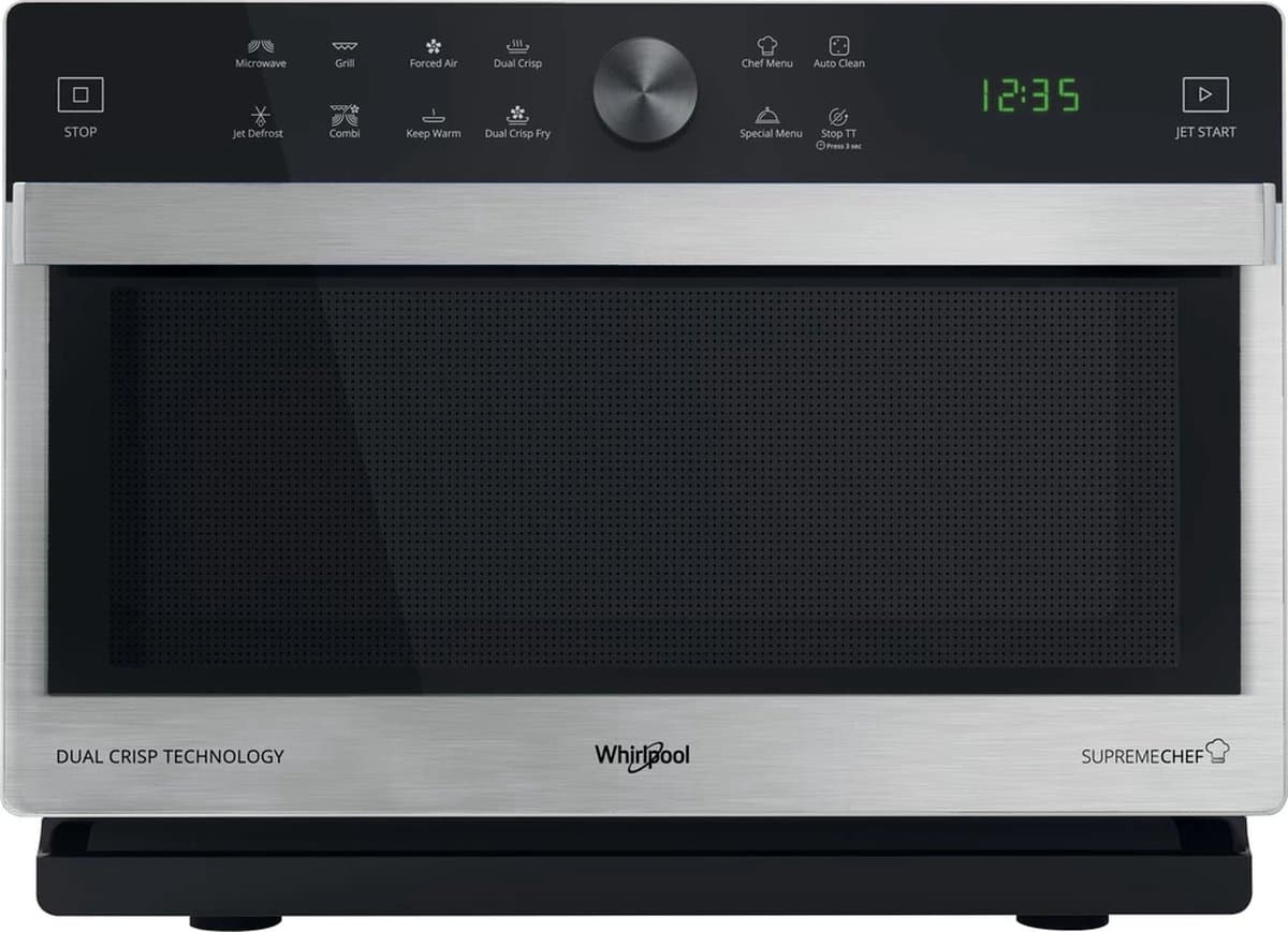 Whirlpool Supreme Chef - MWSC 833 SX Combimicrogolfoven - 33 liter - 900 watt