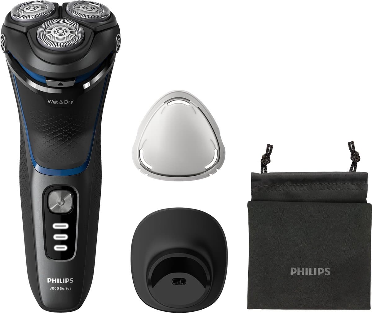 Philips Shaver 3000 Series - S3344/13 - Elektrisch scheerapparaat voor nat en droog scheren