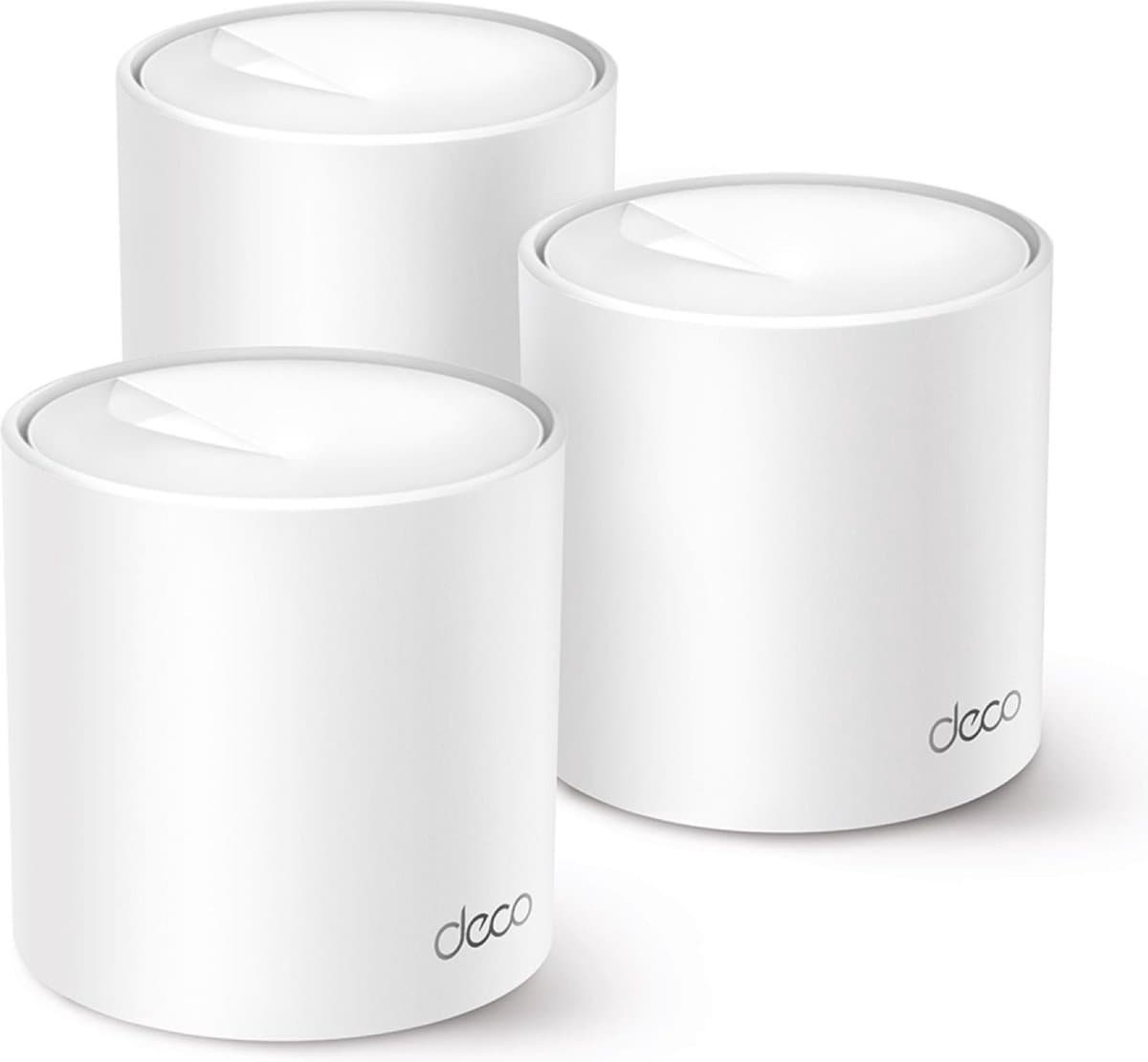 TP-Link Deco X10 - Mesh WiFi - WiFi Versterker - WiFi 6 - 1500 Mbps - 3-pack