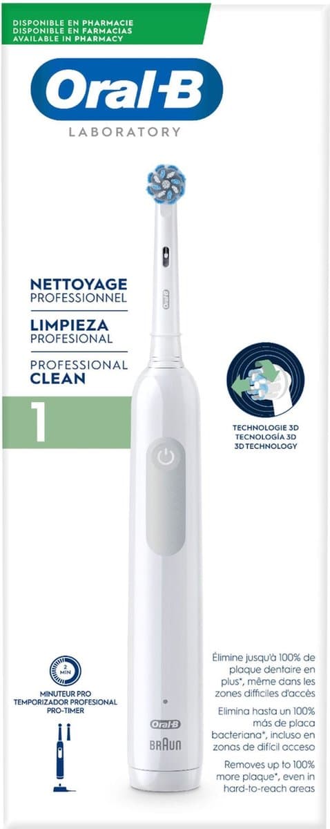 Braun Pro 1 Elektrische Tandenborstel Zwart