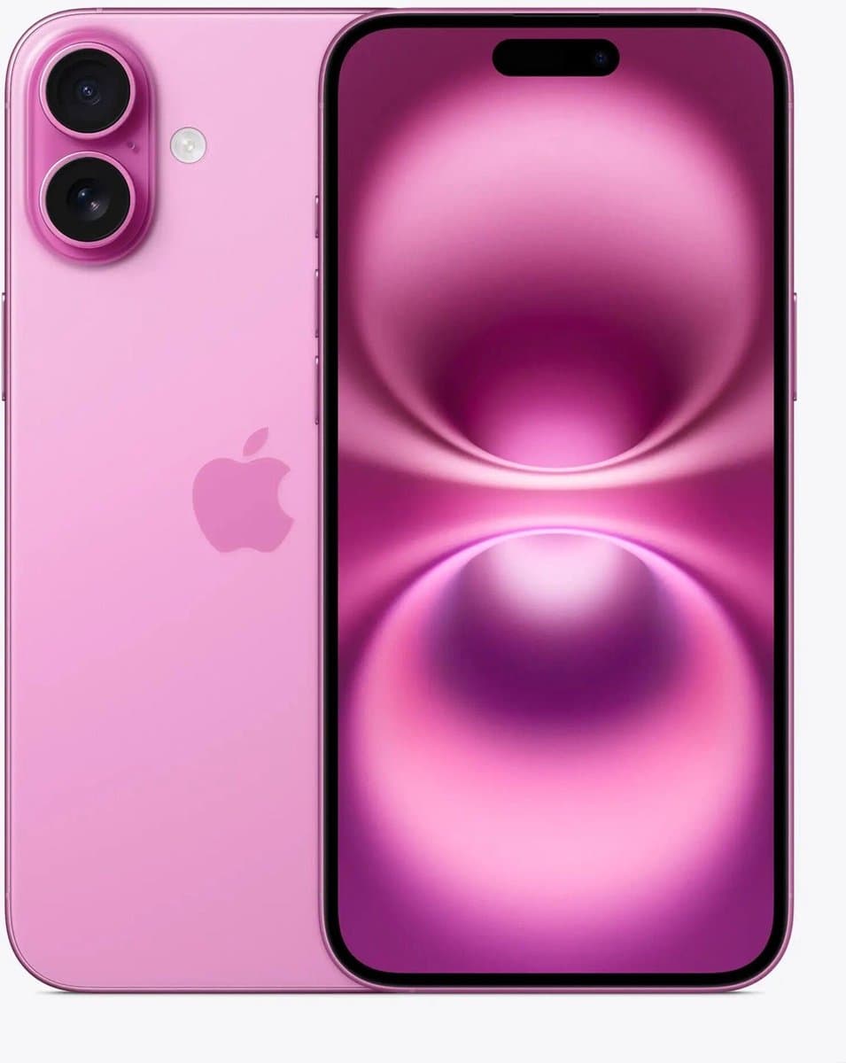 Apple iPhone 16 Plus - 128GB - Roze