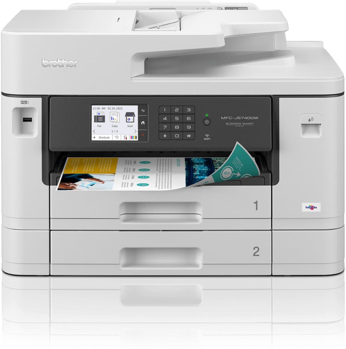 Brother MFC-J5740DW - All-In-One A3 Inkjetprinter - Wit